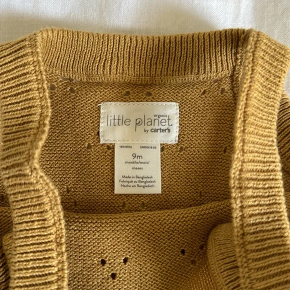 Little planet knit romper 9 months - Picture 3 of 3